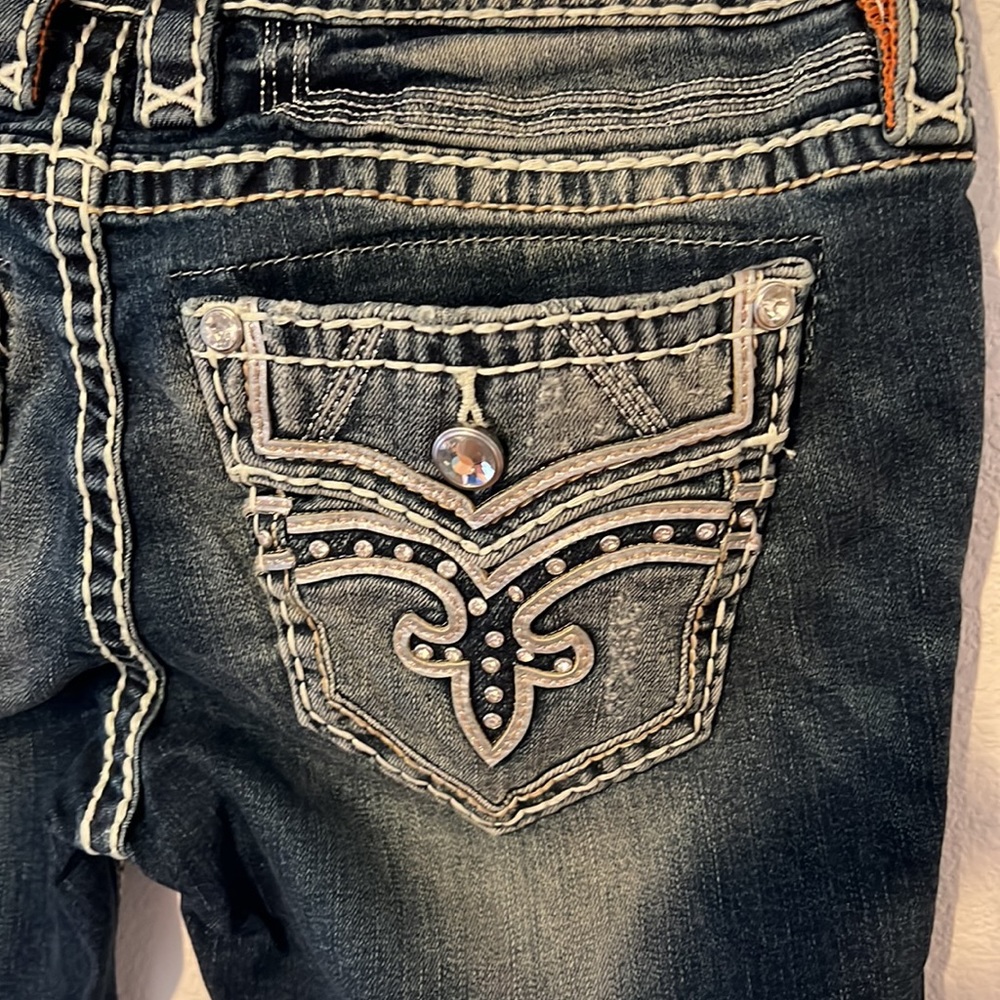 Rock Revival Priya Straight Leg Womens Jeans Size 27 NWT - Picture 10 of 14